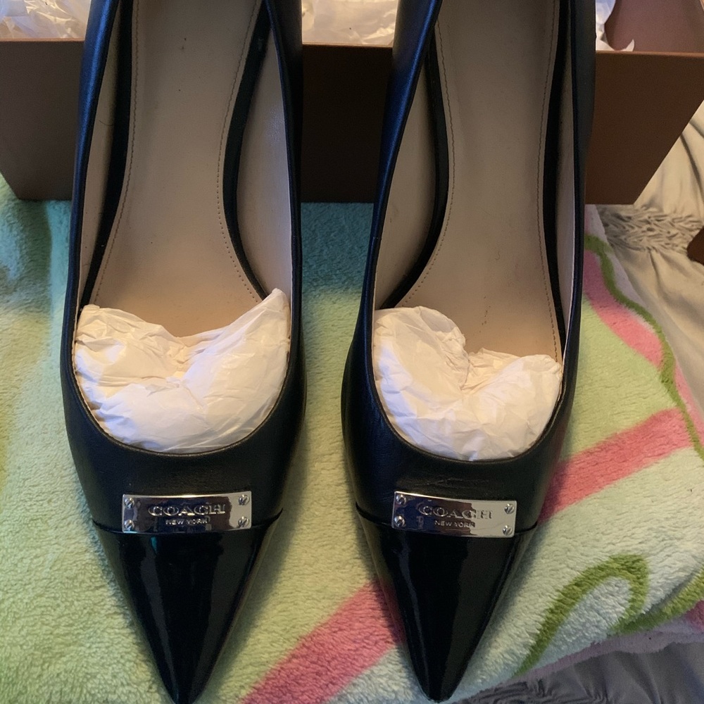 Coach Black High Heels